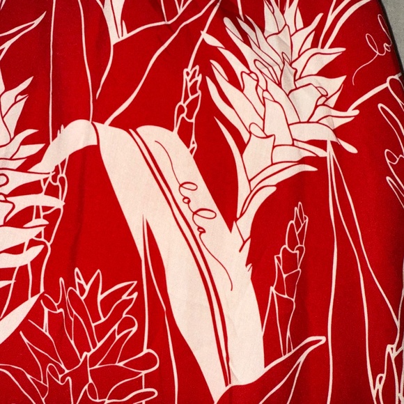 Simply Sisters Open Back Halter Maxi Dress Red Olena XL - Picture 5 of 5